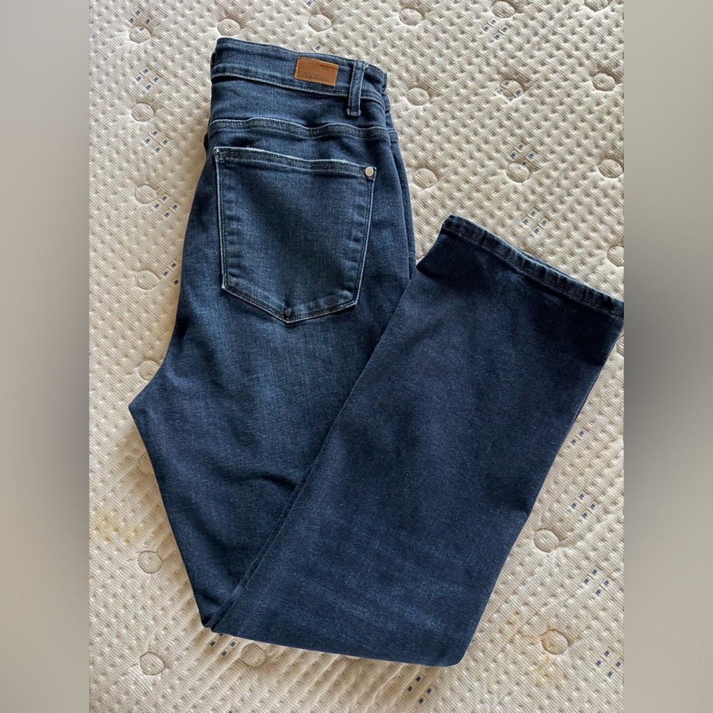 Judy Blue Dark Wash Straight Leg Jeans